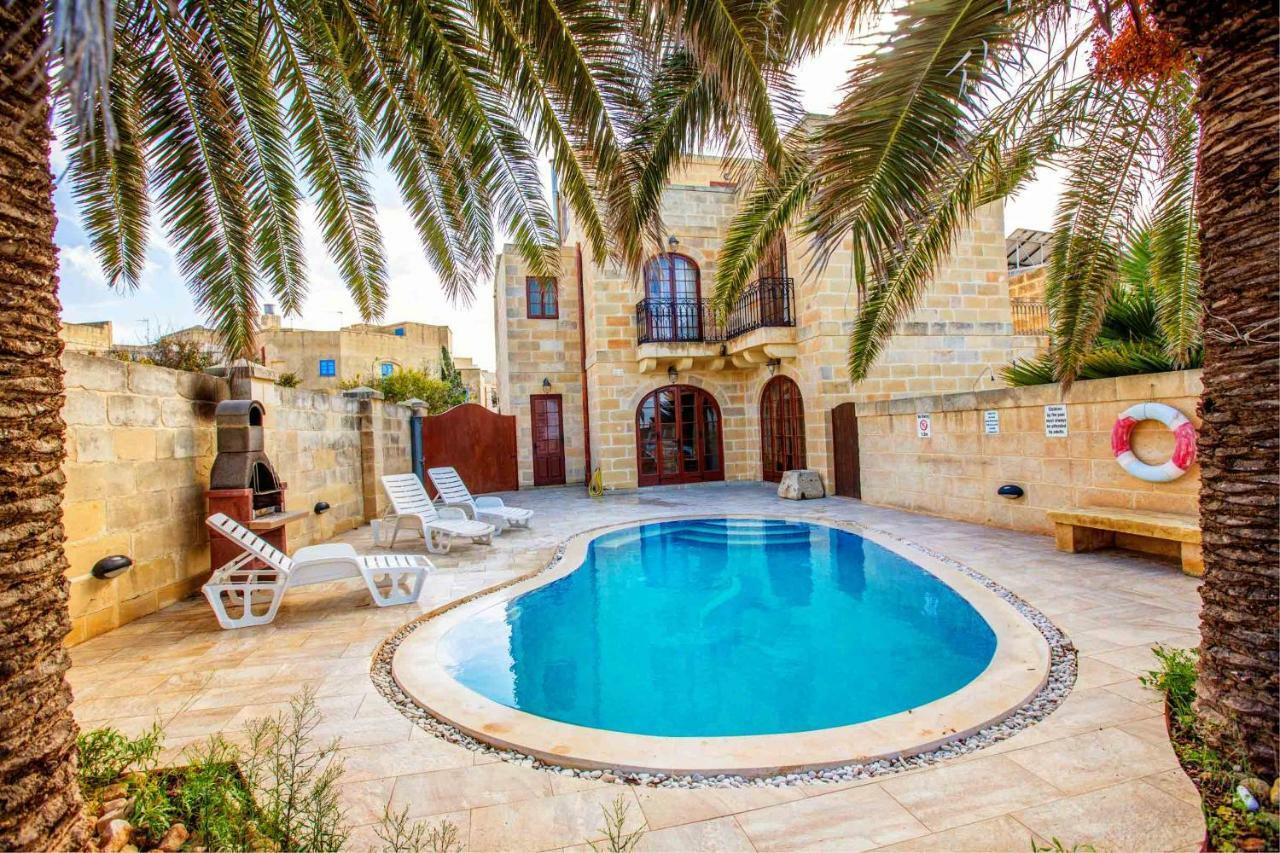 Il-Palma Holiday Farmhouse With Sunny Private Pool In Island Of Gozo Gharb  Ngoại thất bức ảnh